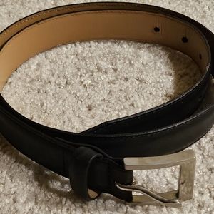 Thursday Boot Co. Classic Leather Belt - Black